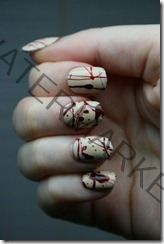 Halloween manicure 9